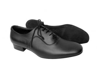 dansschoenen zwart leder  